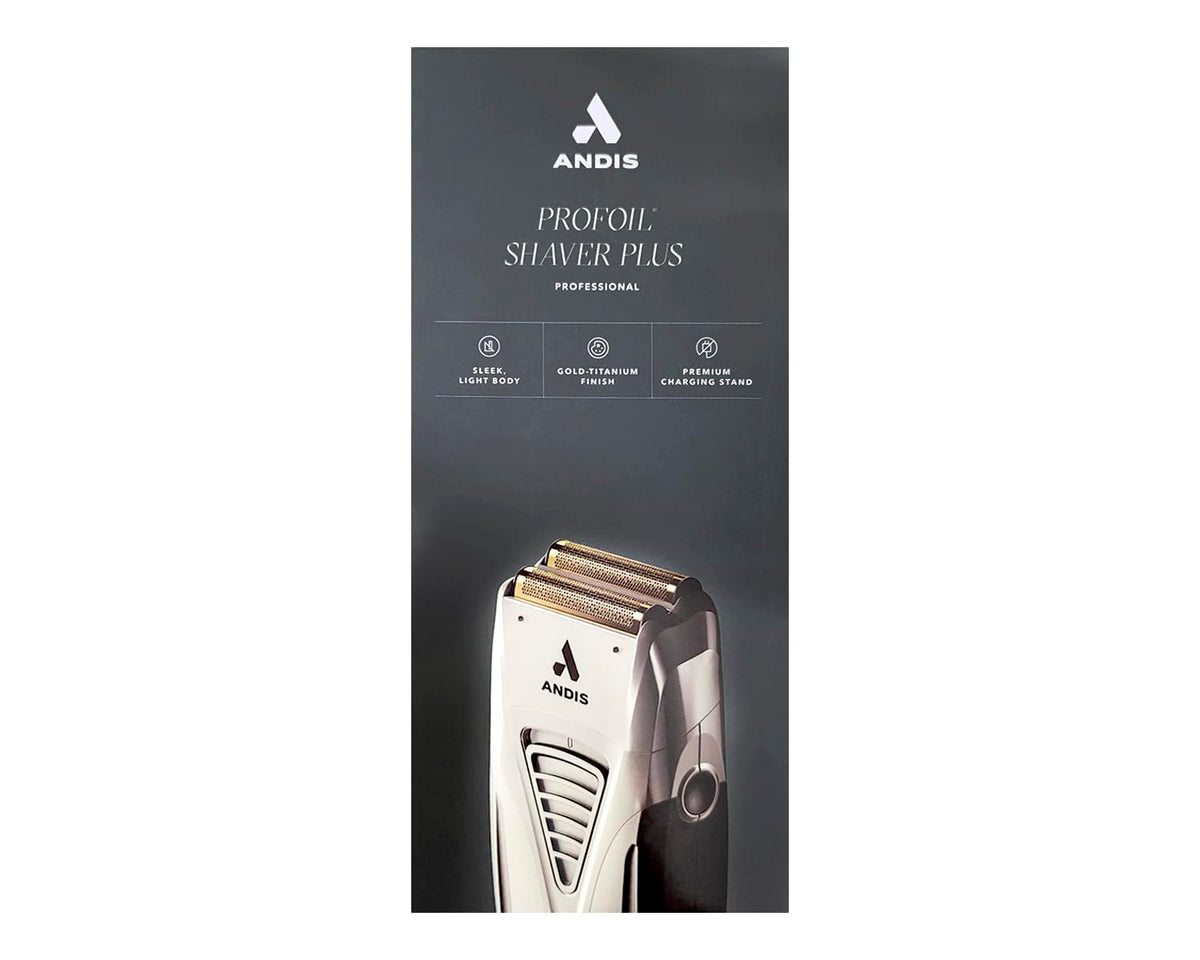 Andis TS-2 17255 Pro Foil - Afeitadora de lámina de litio y titanio...