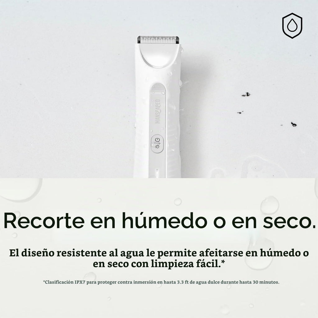 MANSCAPED® The Lawn Mower® 3.0 Plus - Recortadora de vello para ing...