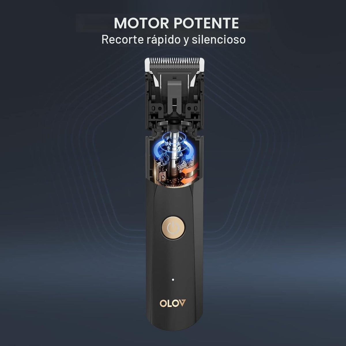 OLOV - Afeitadora eléctrica de pelo corporal - Recortador de ingle...