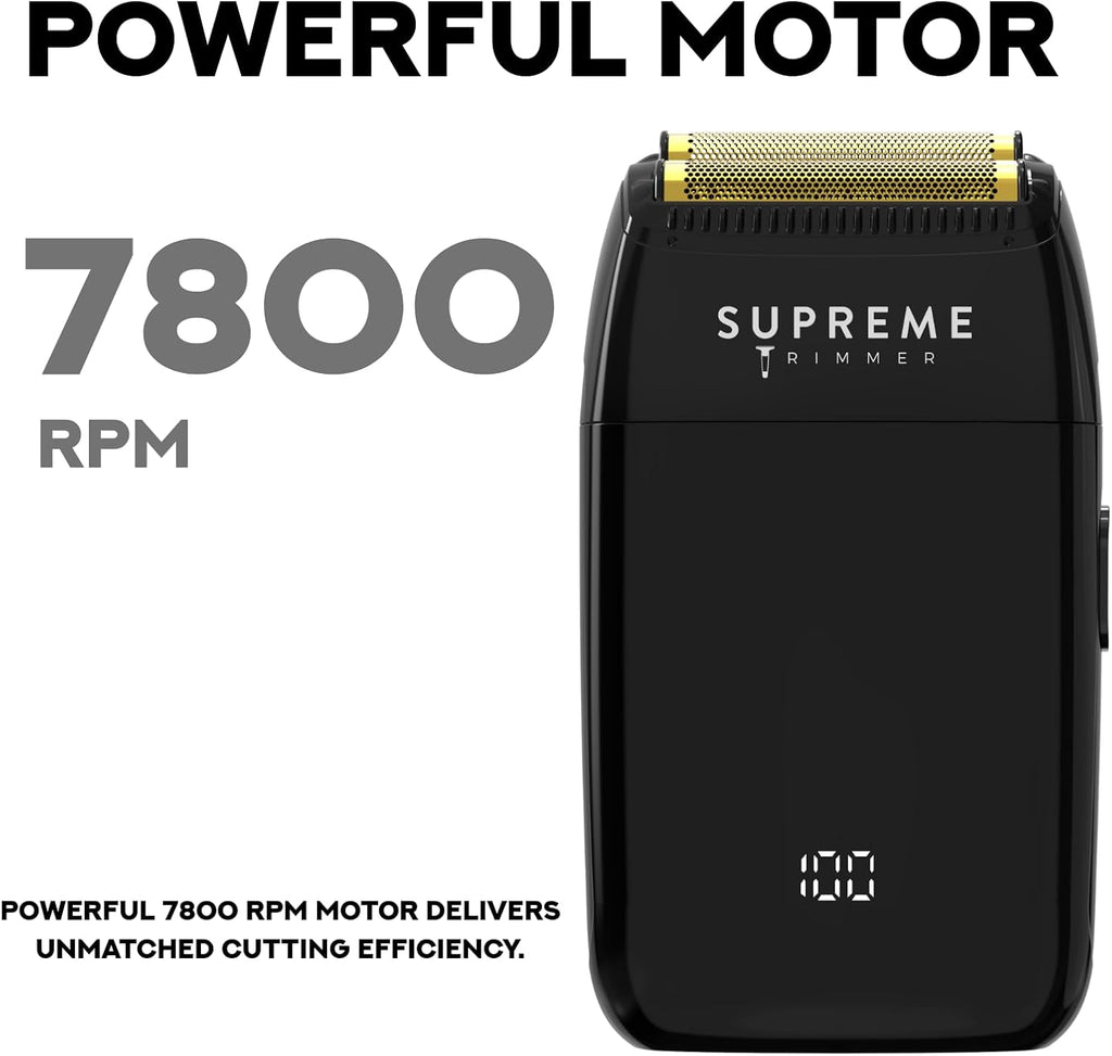 Supreme Trimmer Crunch Lite STF600 | Afeitadora profesional de dobl...