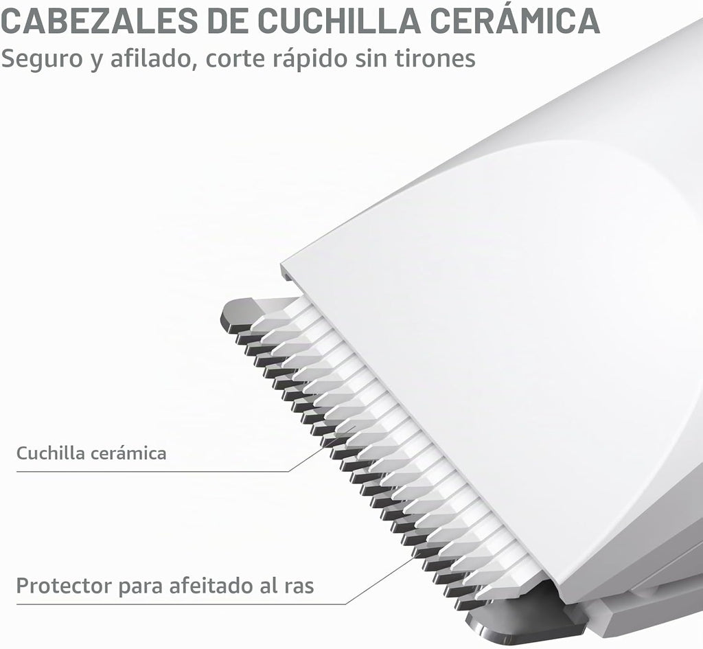 OLOV Recortadora eléctrica de pelo corporal, recortadora de ingle p...