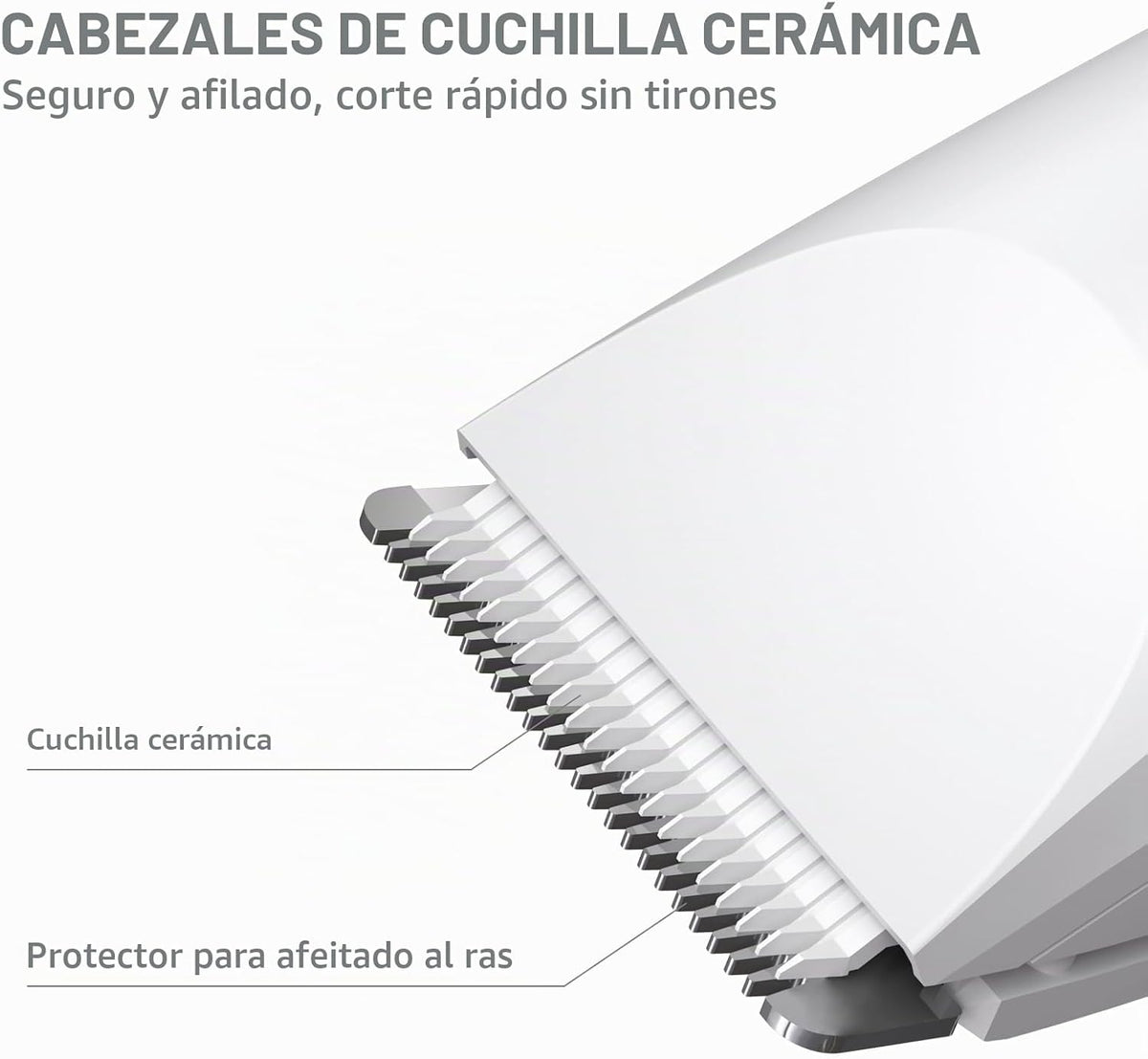 OLOV Recortadora eléctrica de pelo corporal, recortadora de ingle p...