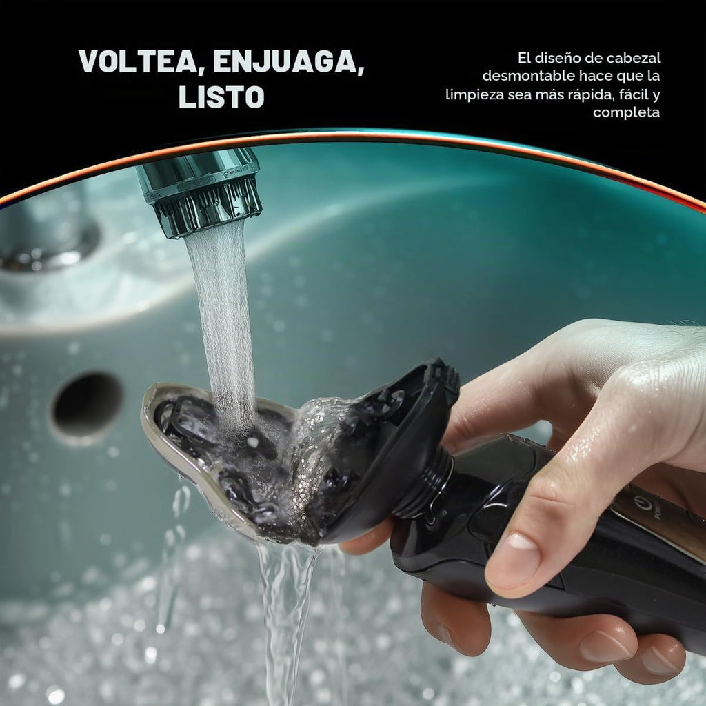 Maquinilla de Afeitar Eléctrica para Hombres - Afeitadora Eléctrica...