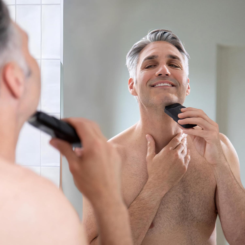 MANSCAPED® The Handyman™ - Afeitadora facial compacta - Recortadora...
