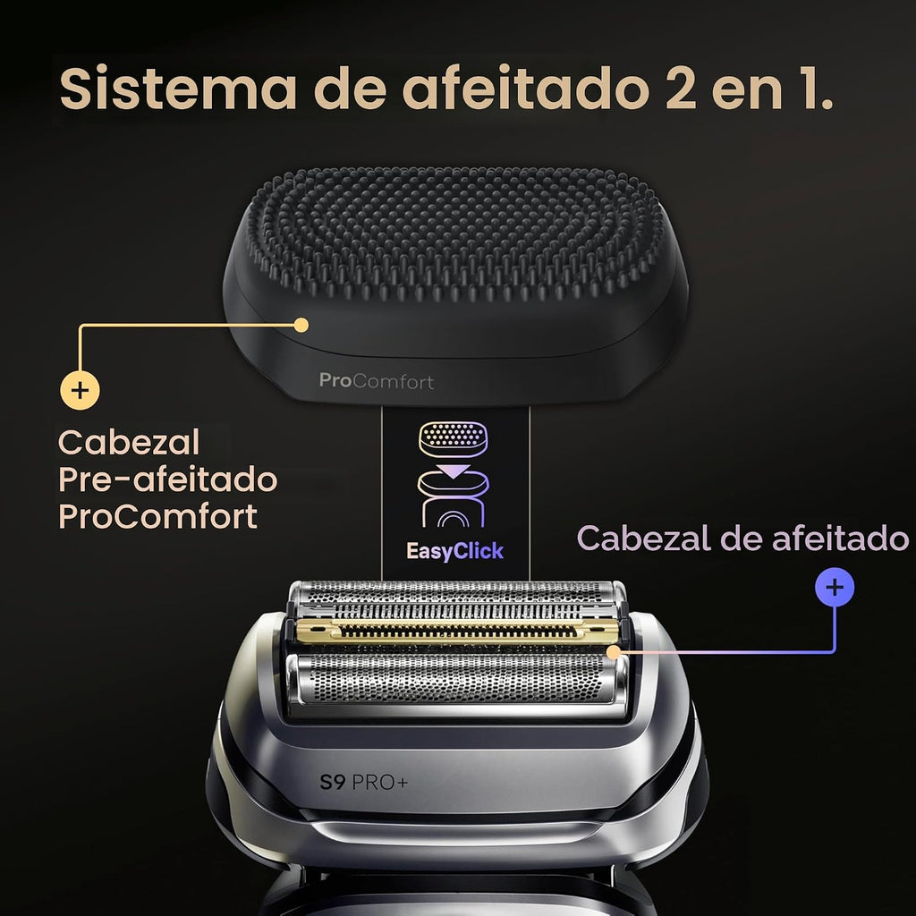 Braun Series 9 PRO+ - Afeitadora eléctrica para hombres, maquinilla...