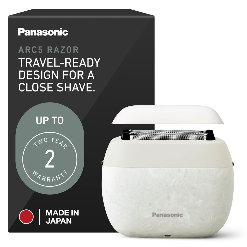Afeitadora eléctrica Panasonic ARC5 de tamaño palma para hombre, po...