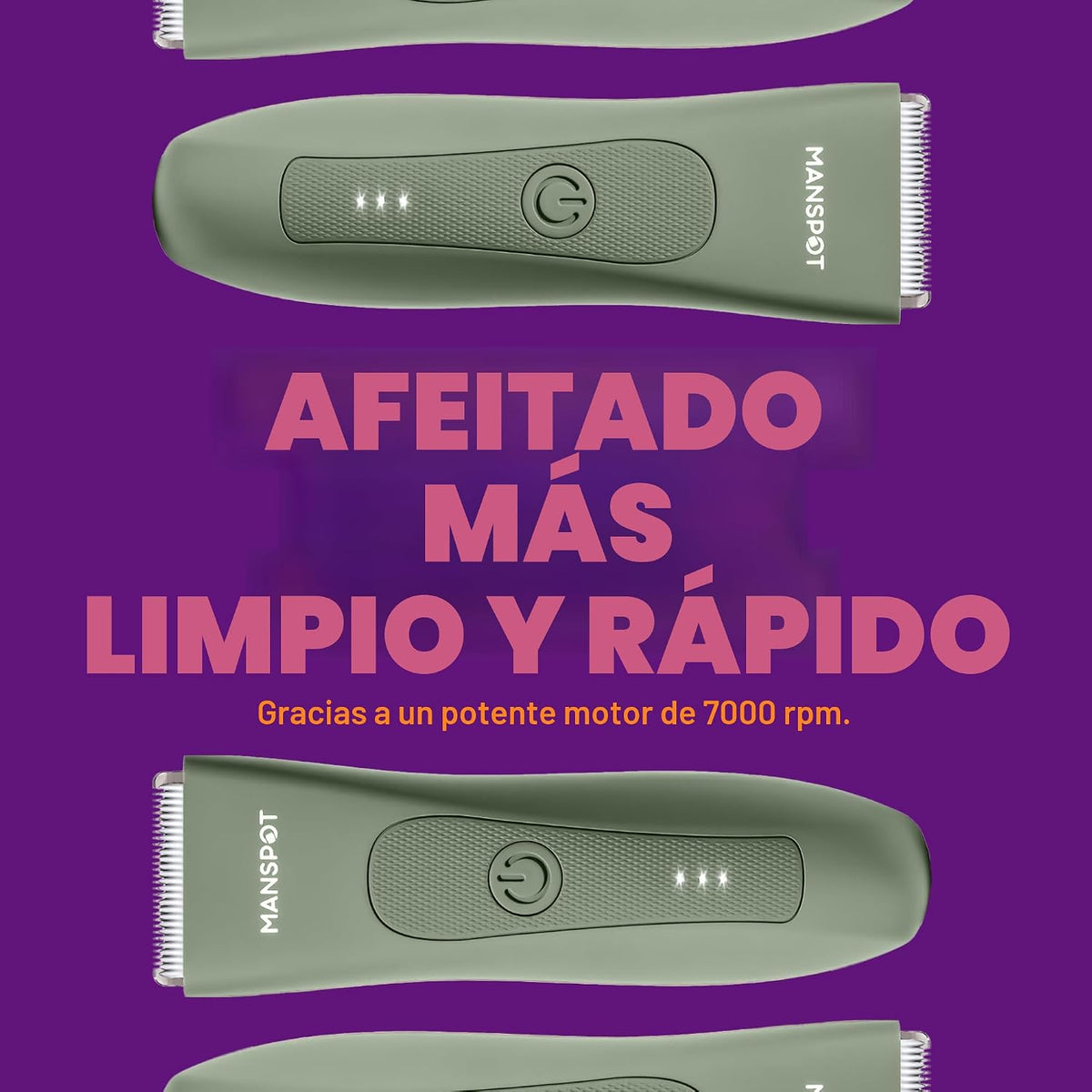 MANSPOT Recortadoras de Acabado de Vello Manscape, Recortadora de V...