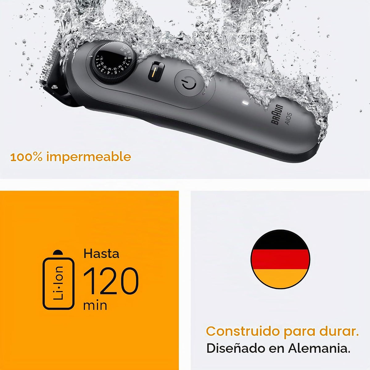 Braun Serie 5 todo en uno Kit de aseo para barba y cuerpo para homb...