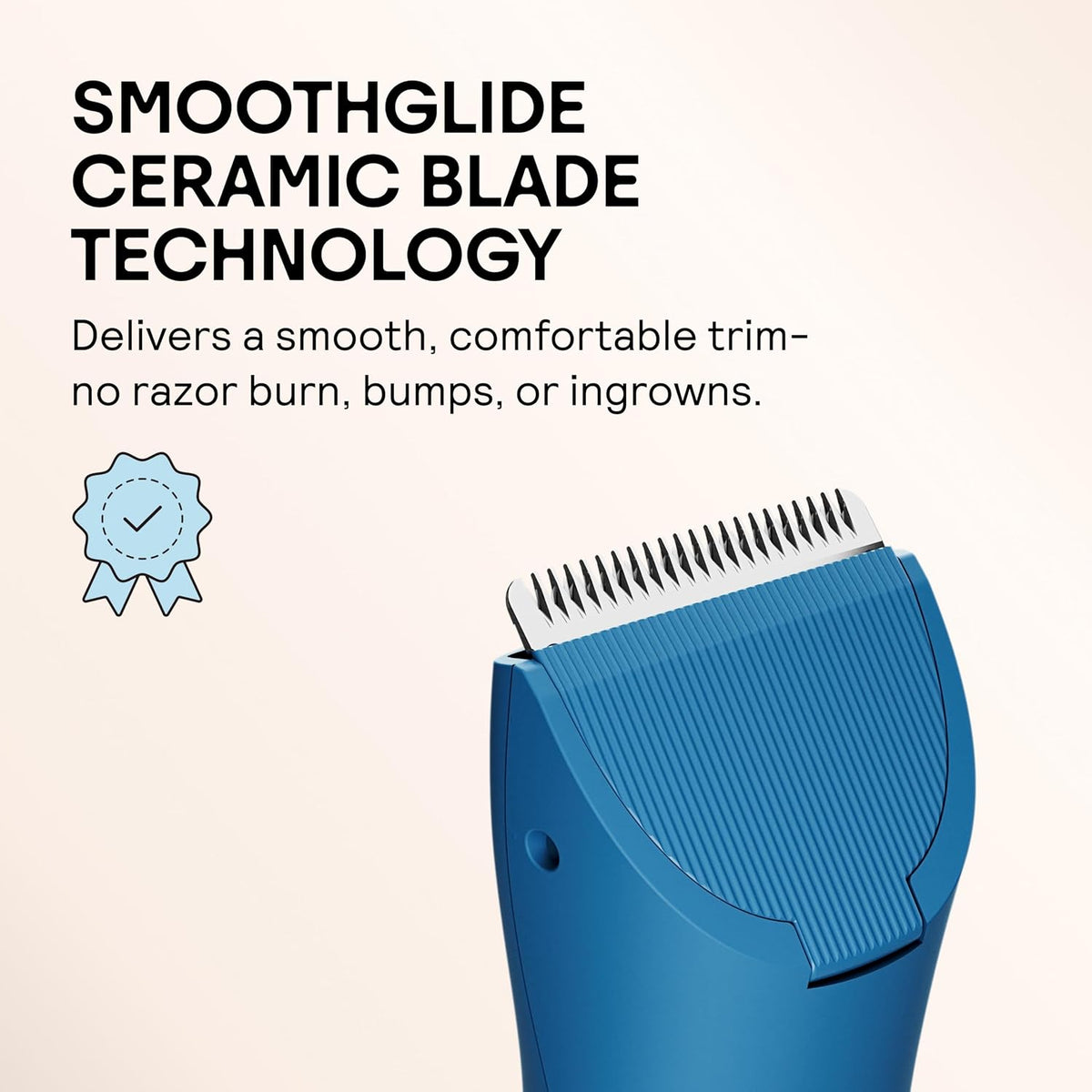 MERIDIAN The Trimmer Original - Recortadora de vello corporal para...