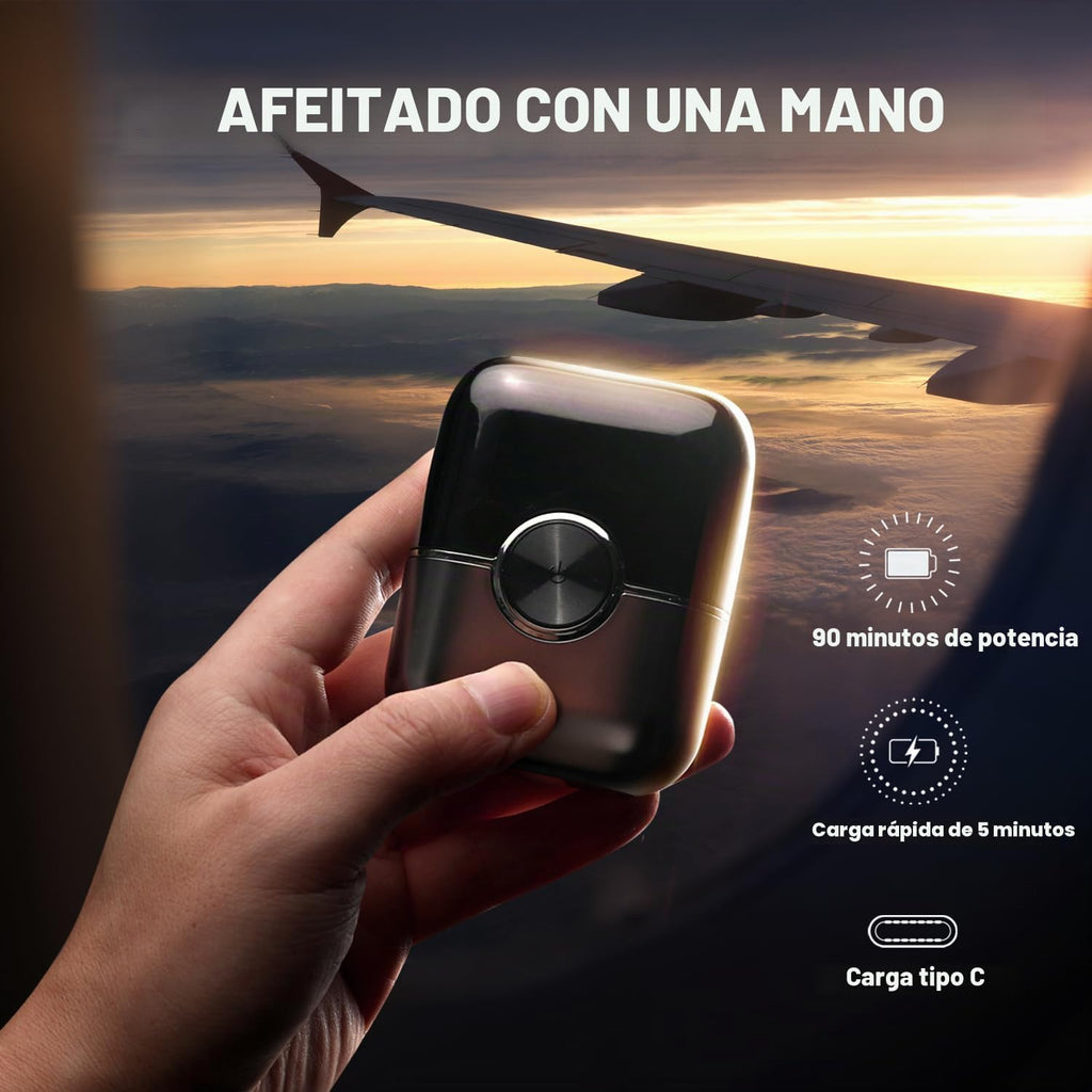 NKTMXY Afeitadoras eléctricas para hombres: 4 cuchillas flotantes y...