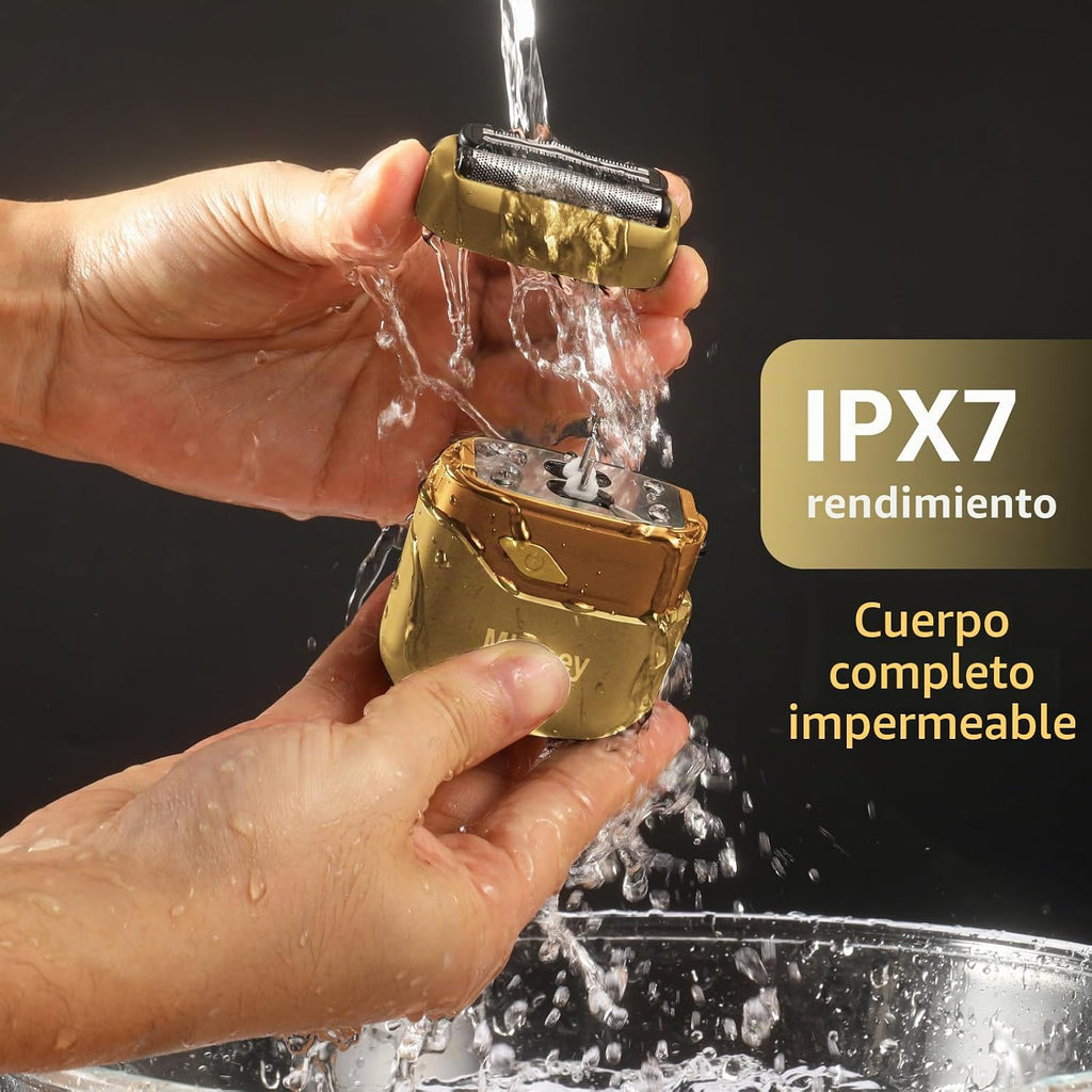 Afeitadoras eléctricas de lámina para hombres, mini afeitadora eléc...