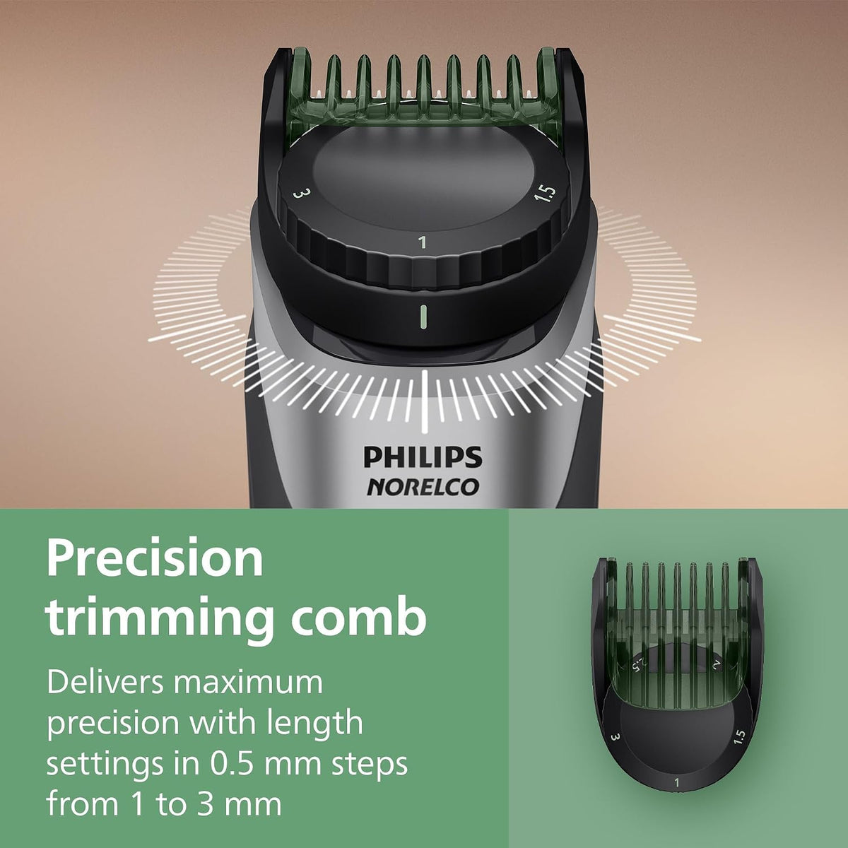Philips Norelco 5000 - Cortadora todo en uno 21 en 1, cara, cabello...