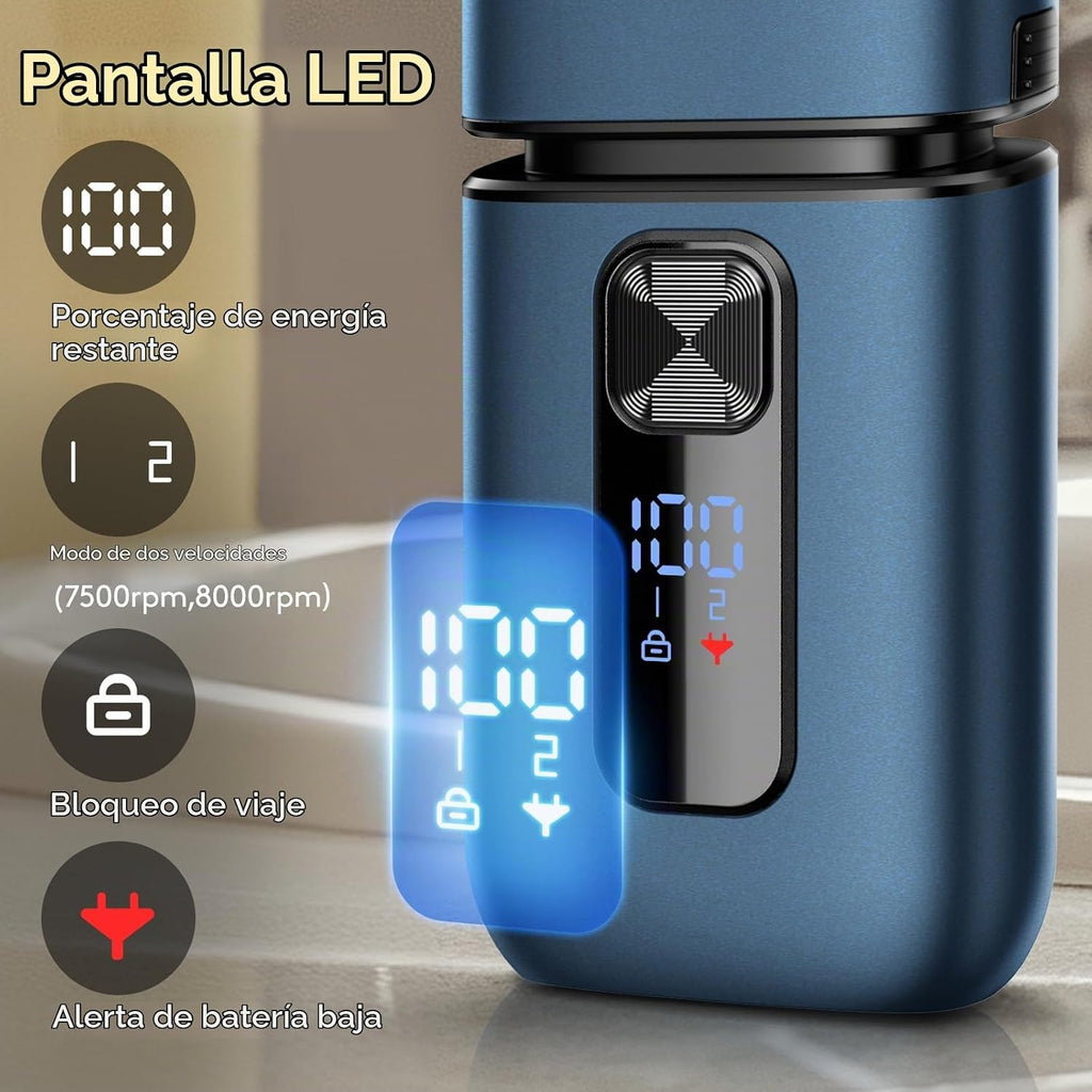 Brightup - Afeitadora eléctrica para hombre, afeitadora eléctrica c...