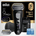 Braun Series 9 PRO+ - Afeitadora eléctrica para hombres, maquinilla...