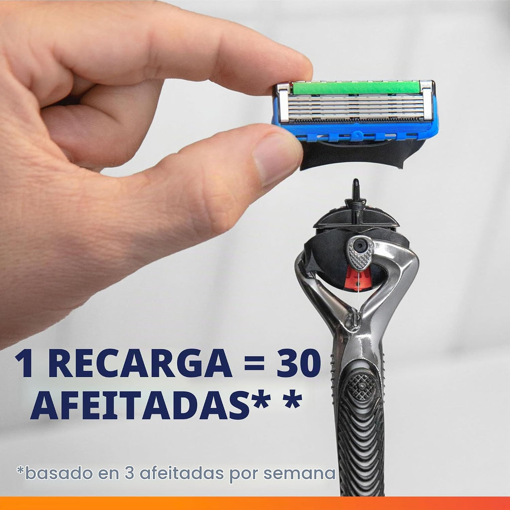 Gillette Fusion ProGlide - Maquinilla de afeitar para hombres, mang...