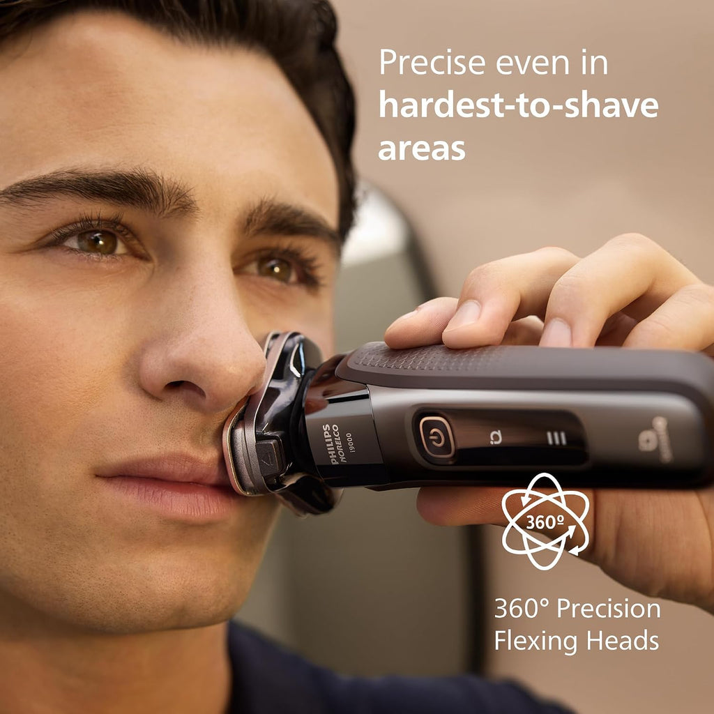 Philips Norelco Shaver i9000, afeitadora eléctrica húmeda y seca, n...