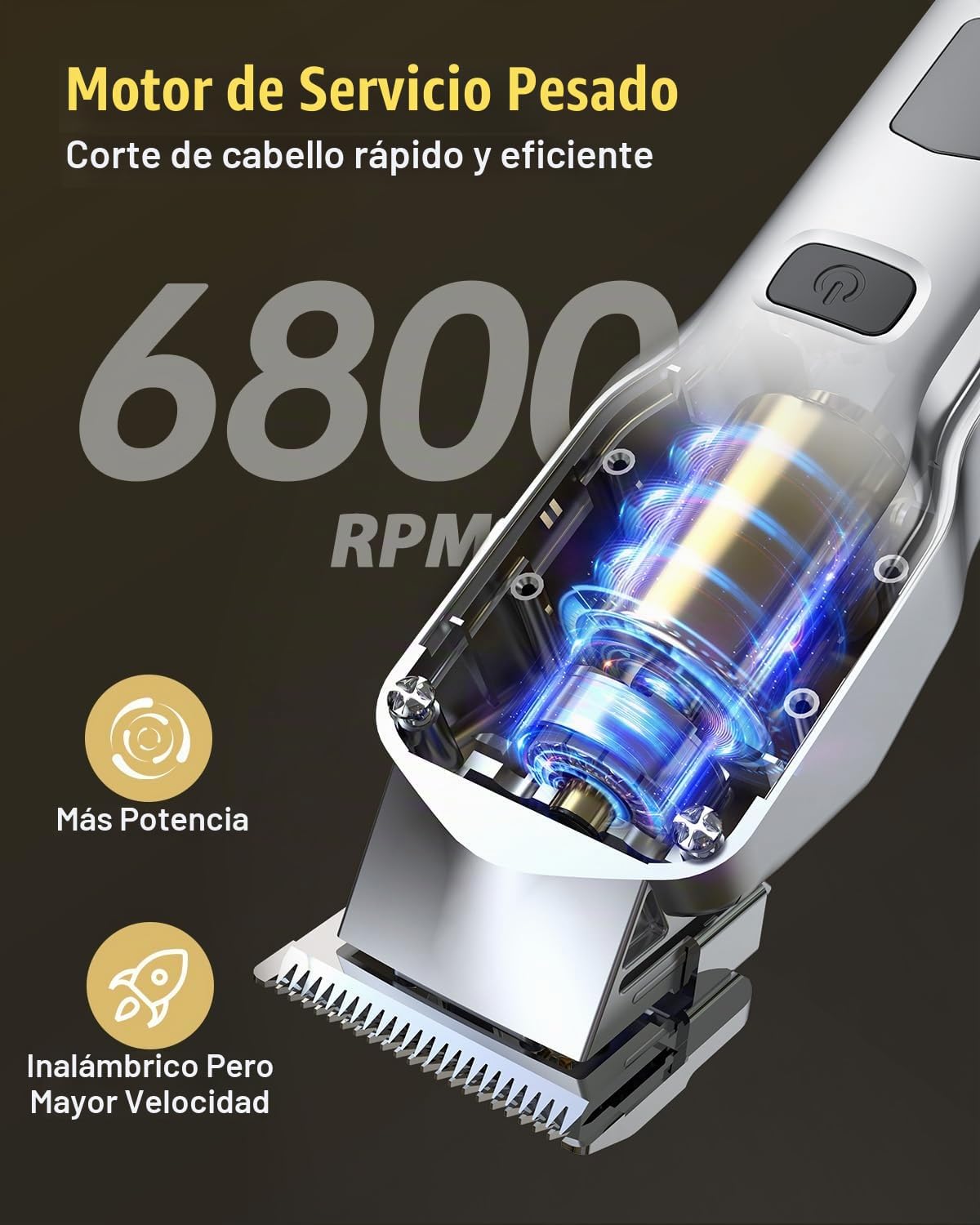Set de cortapelos y recortadoras Romanda, cortapelos para hombres i...