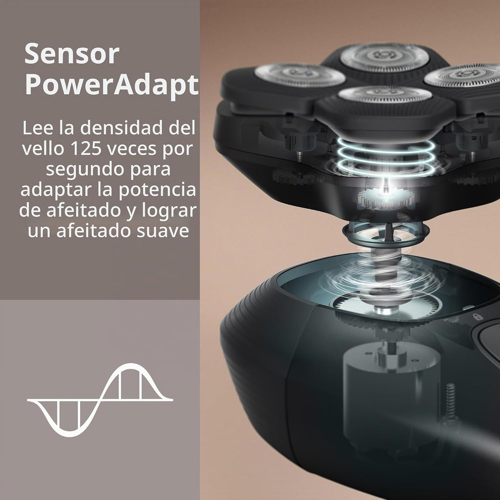 Philips Norelco Head Shaver Pro 5000 Series - Afeitadora de cabeza...
