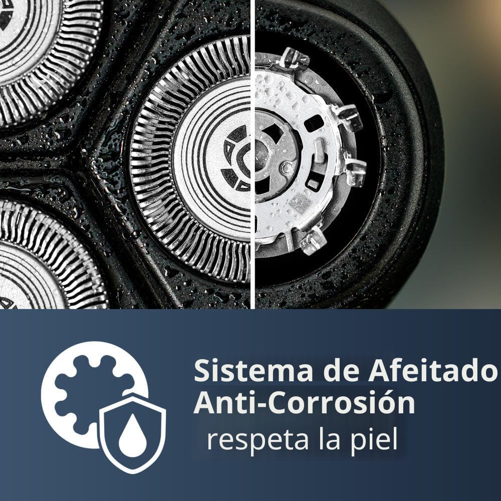 Philips Norelco Shaver 3900 Series, afeitadora eléctrica húmeda y s...