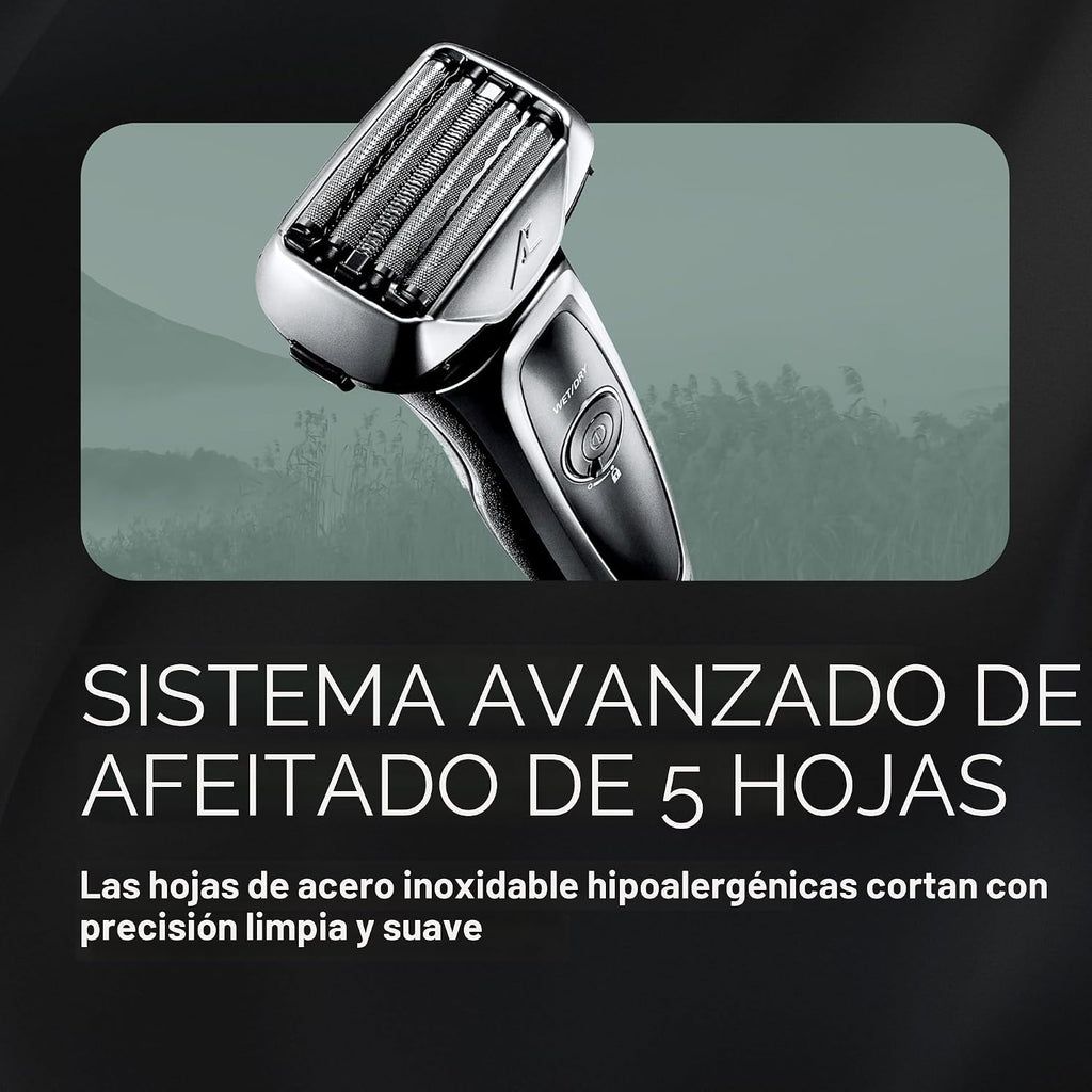 Afeitadora eléctrica Panasonic Arc5 con tecnología de sensor de afe...
