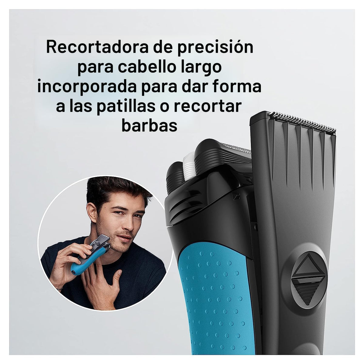 Braun Electric Series 3 - Maquinilla de afeitar con recortadora de...