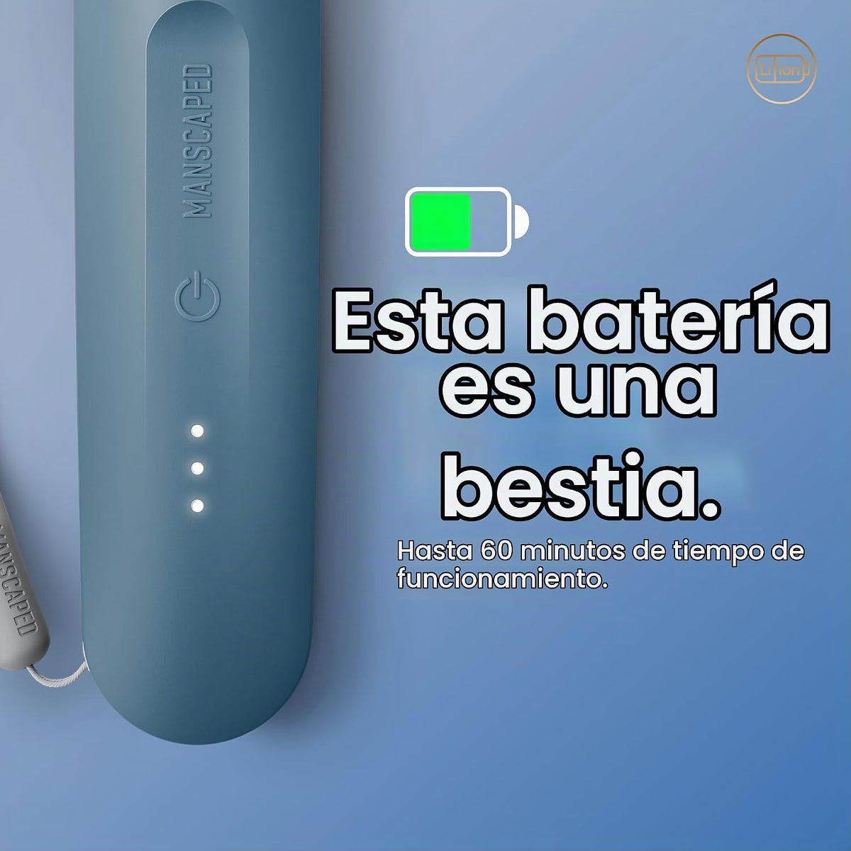MANSCAPED® The Lawn Mower® Go Recortador de vello corporal y de ing...