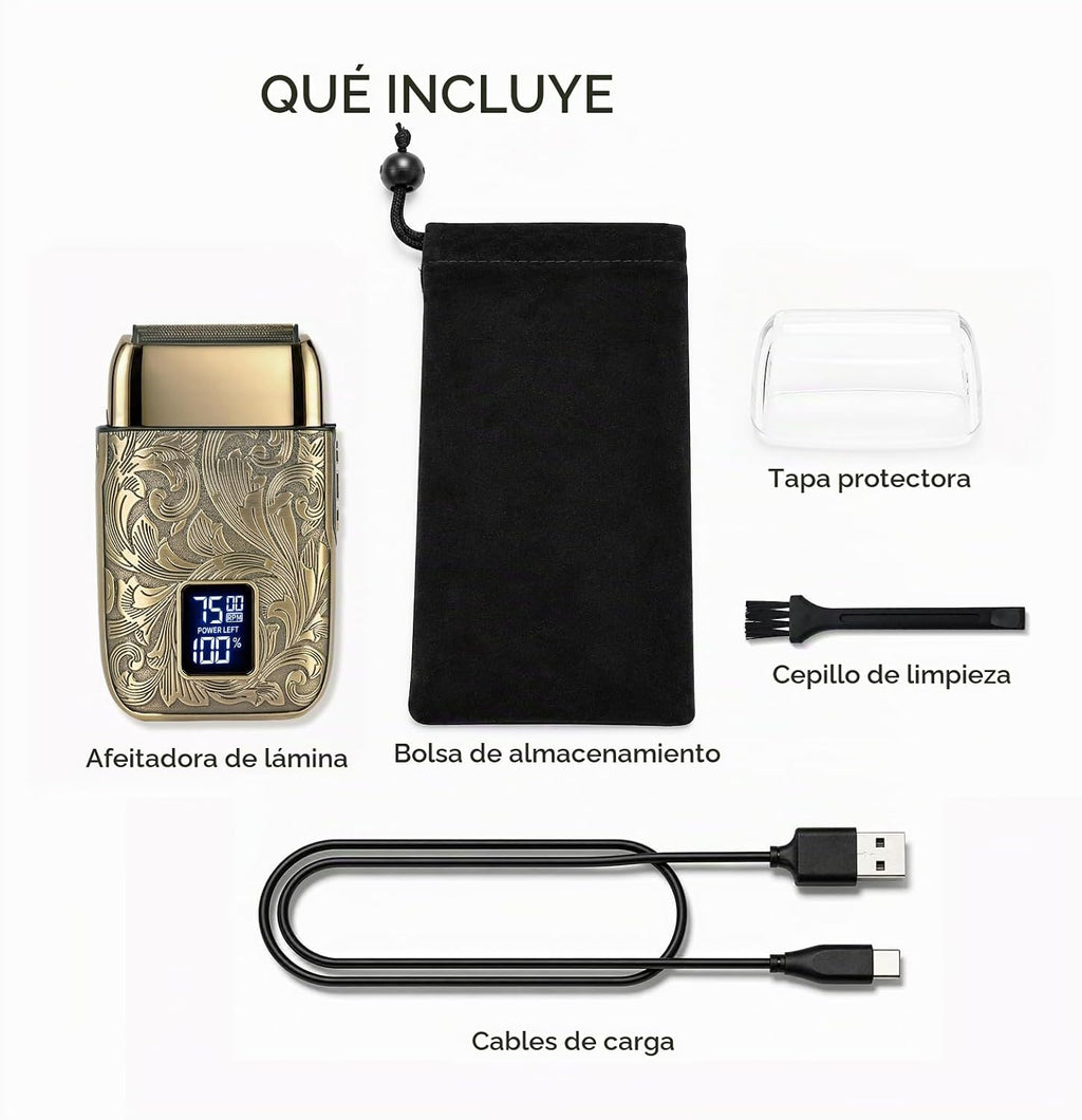 Ufree Close Shave - Afeitadoras eléctricas para hombres, maquinilla...
