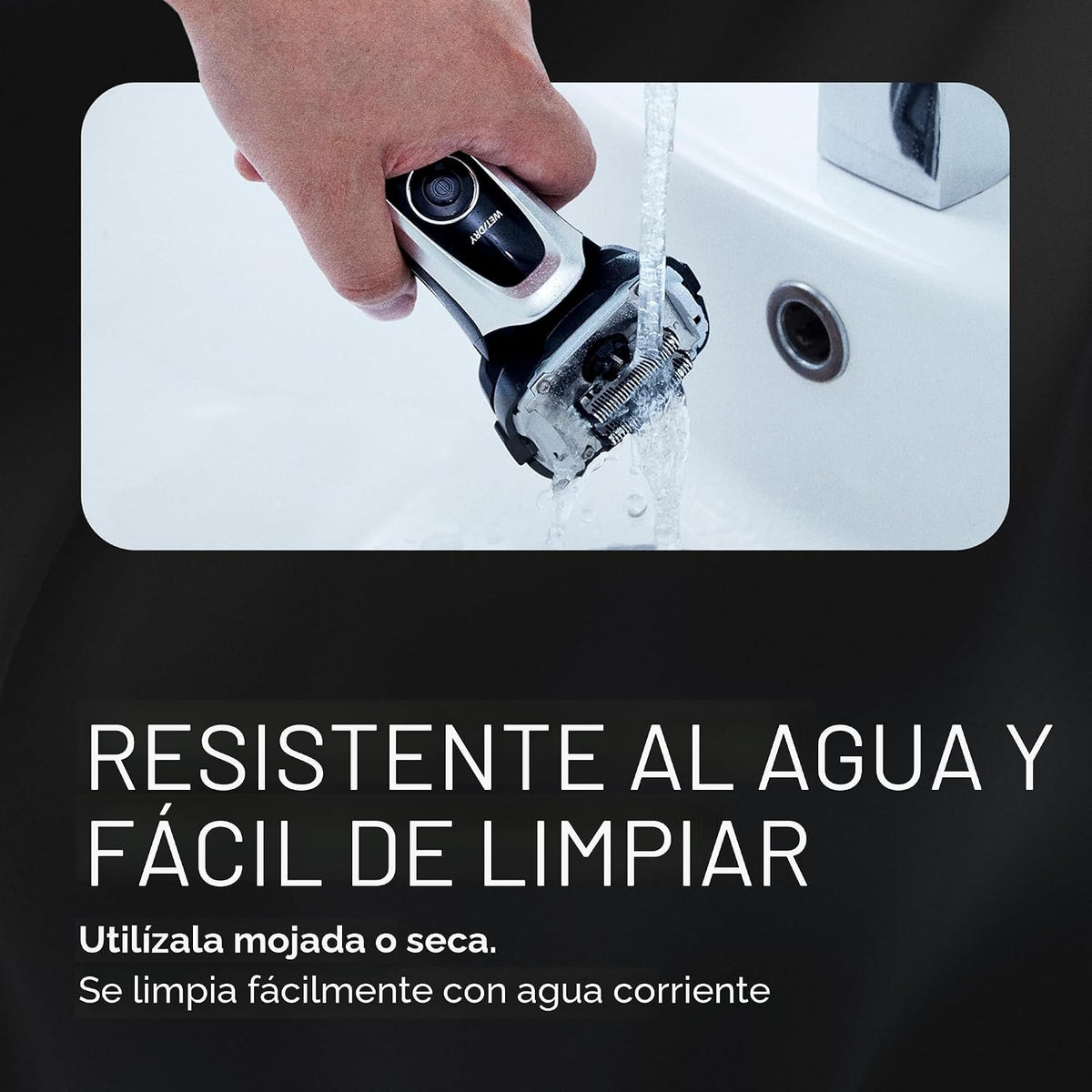 Afeitadora eléctrica Panasonic Arc5 con tecnología de sensor de afe...