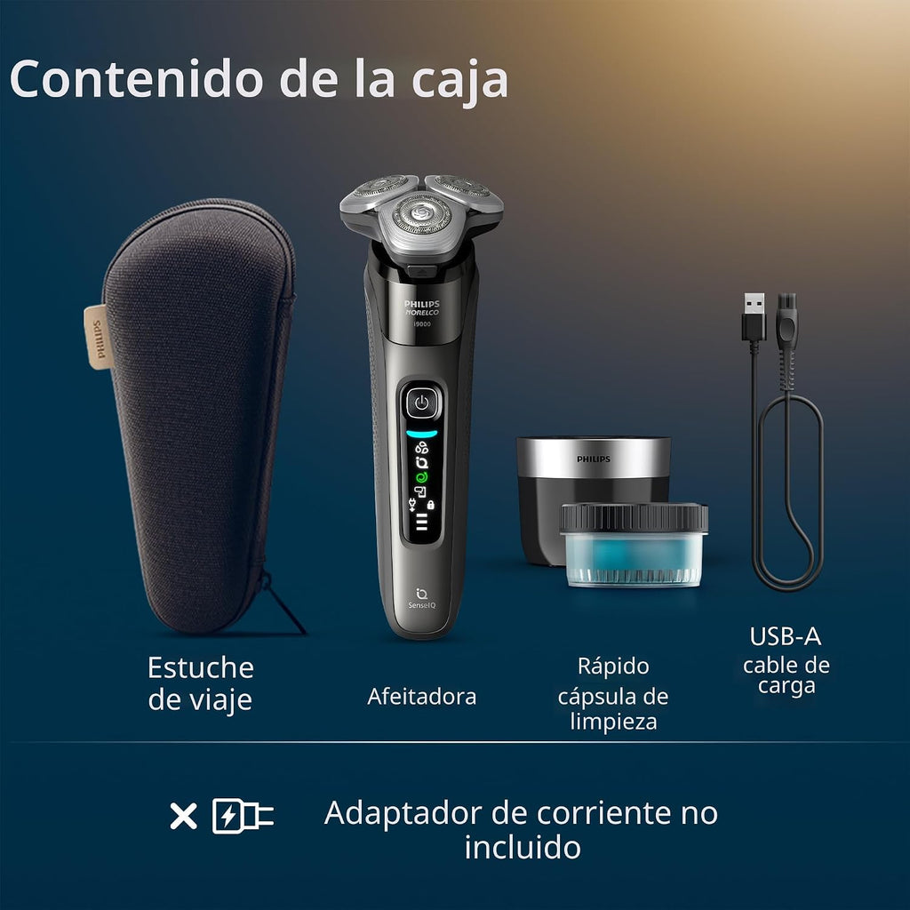 Philips Norelco Shaver i9000, afeitadora eléctrica húmeda y seca, g...