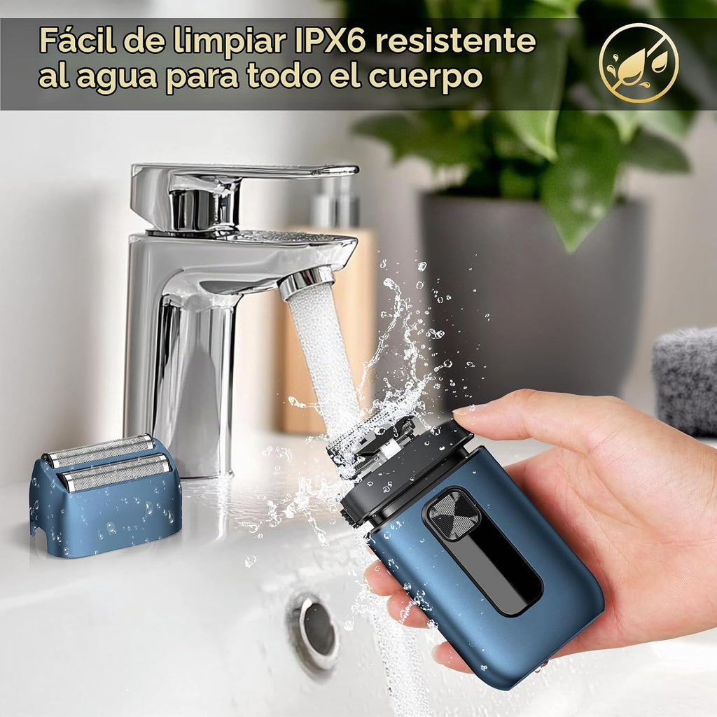 Brightup - Afeitadora eléctrica para hombre, afeitadora eléctrica c...