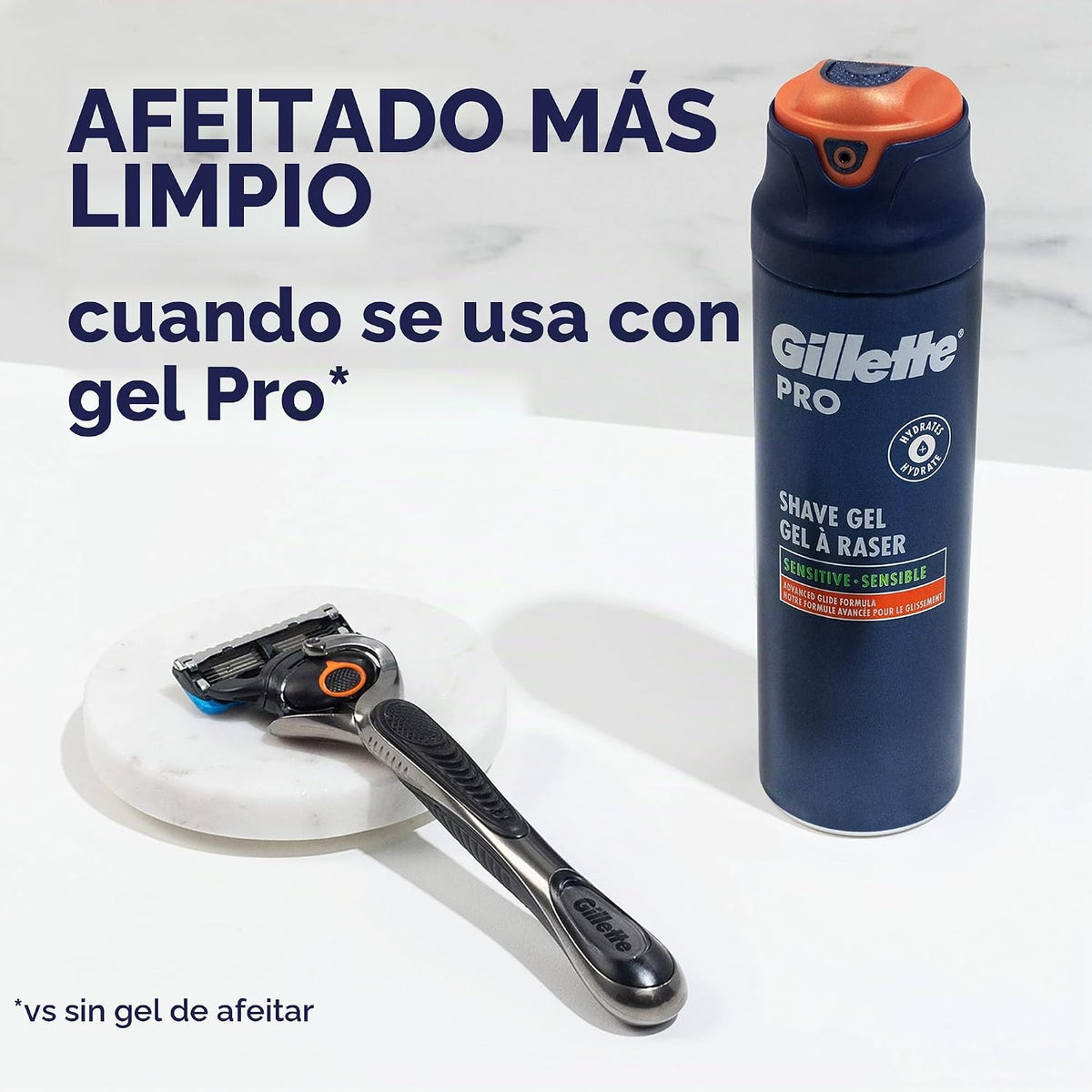 Gillette ProGlide - Maquinilla de afeitar para hombre, mango + 2 re...
