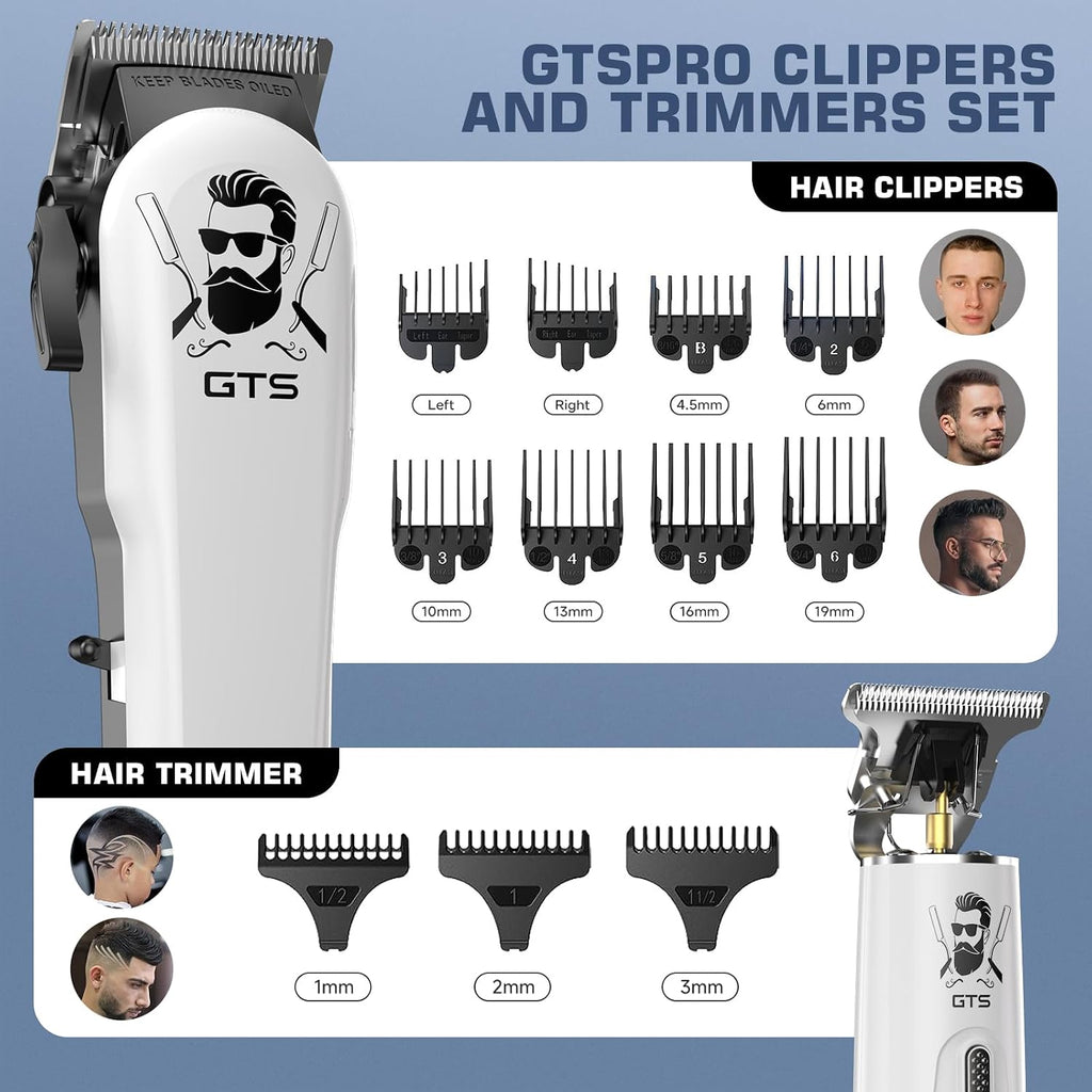 GTSPro Cortapelos para Hombres, Juego de Cortapelos y Recortadoras,...