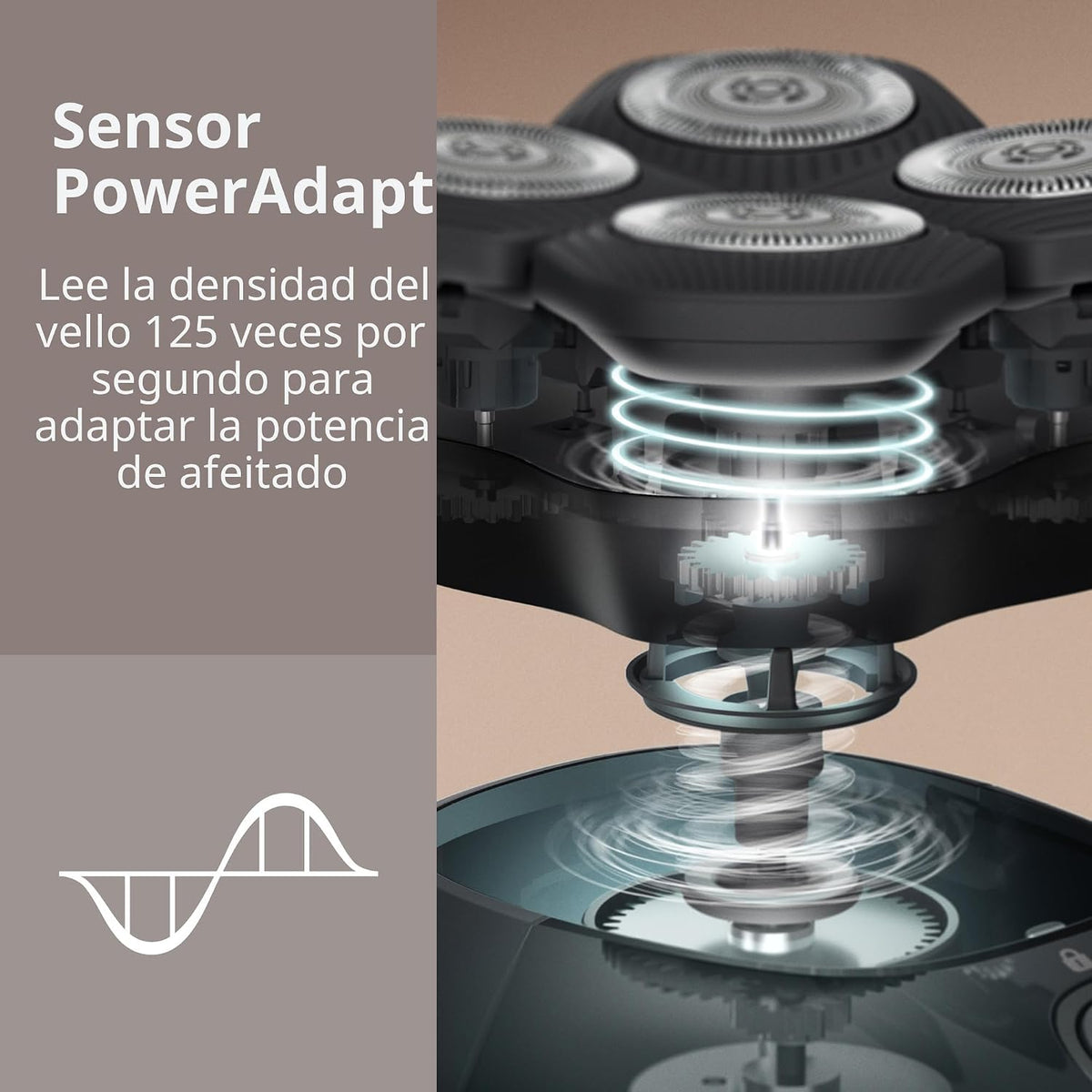 Philips Norelco Head Shaver Pro 7000 Series - Afeitadora de cabeza...
