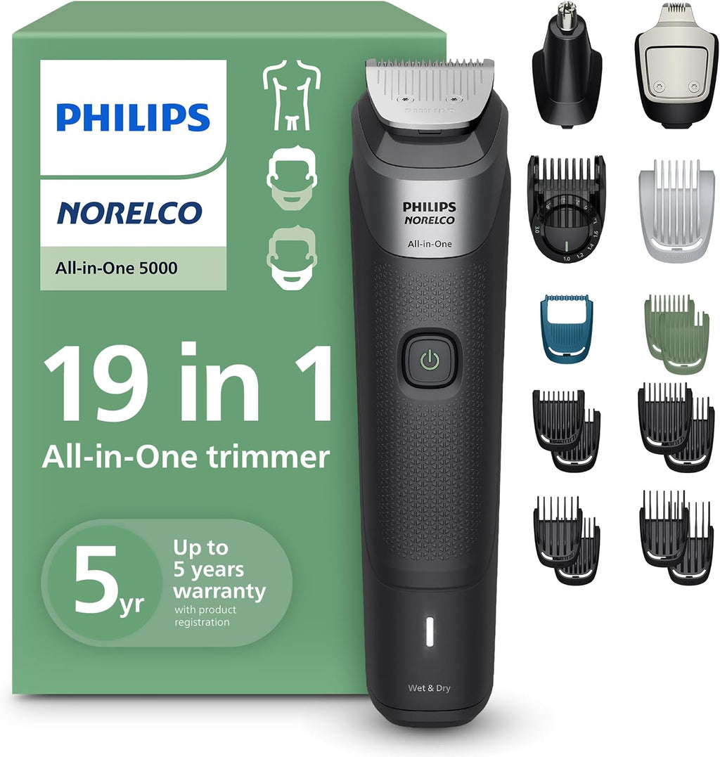 Philips Norelco MG5965\/49 - Cortadora todo en uno serie 5000, afei...