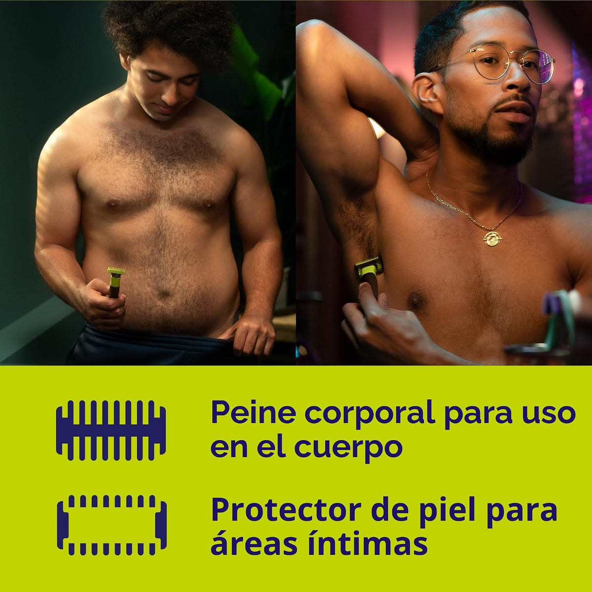 Philips Norelco OneBlade 360 - Recortadora facial y corporal con |...