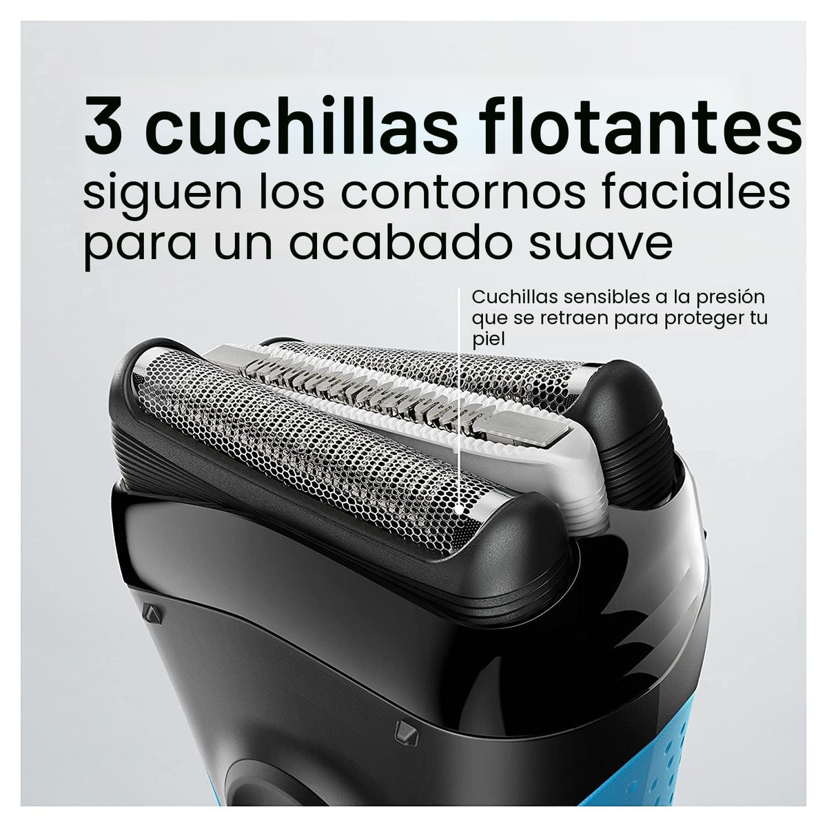 Braun Electric Series 3 - Maquinilla de afeitar con recortadora de...