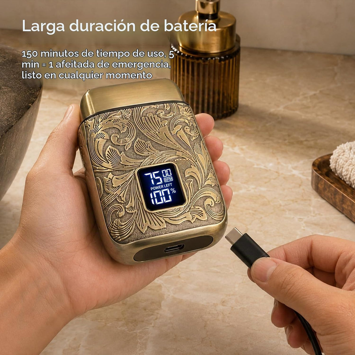 Ufree Close Shave - Afeitadoras eléctricas para hombres, maquinilla...