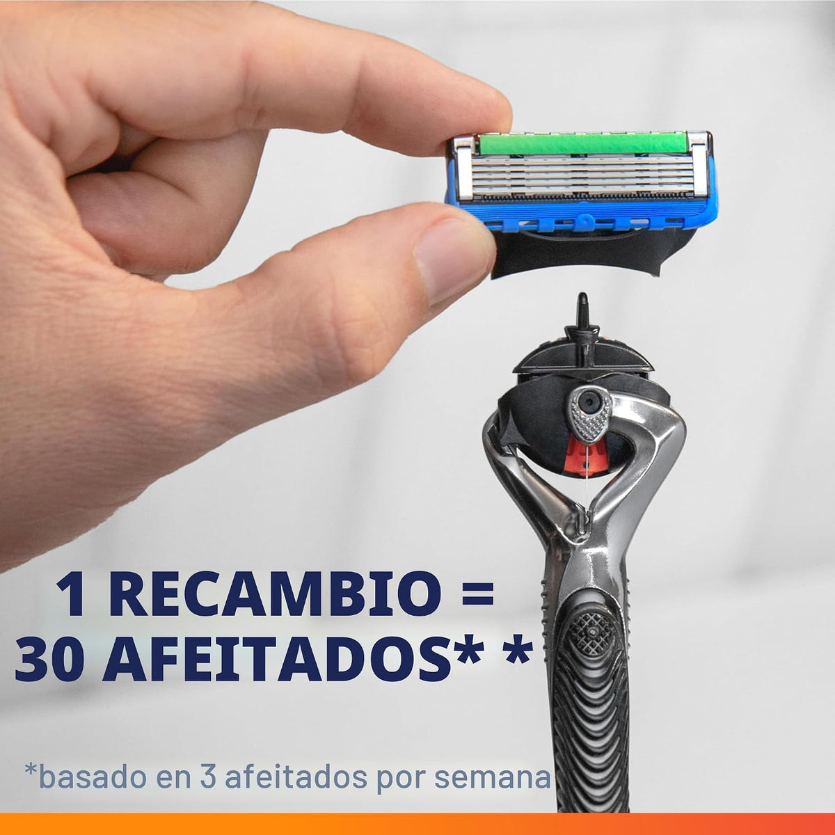 Gillette ProGlide - Maquinilla de afeitar para hombre, mango + 2 re...