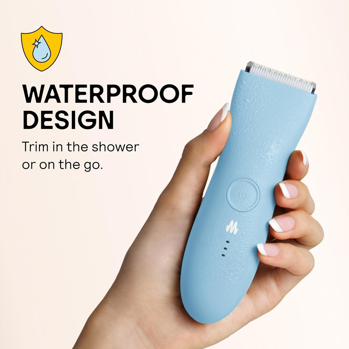 MERIDIAN The Trimmer Original - Recortadora de vello corporal para...