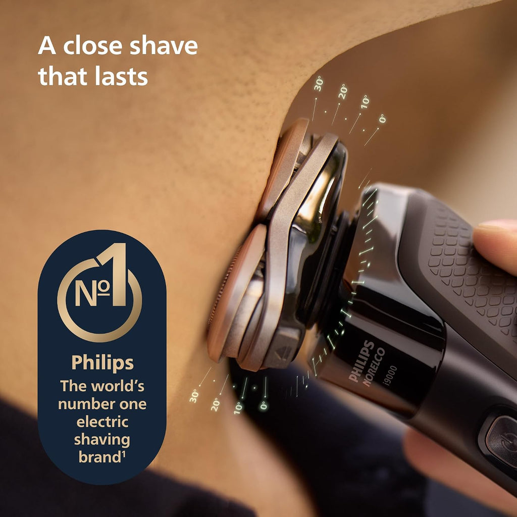 Philips Norelco Shaver i9000, afeitadora eléctrica húmeda y seca, n...