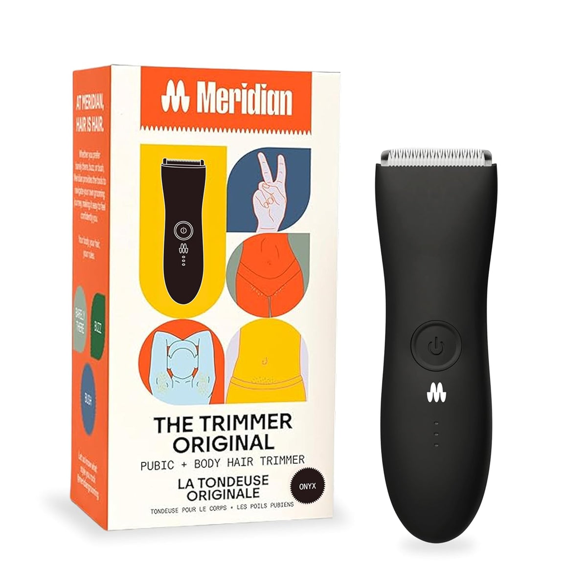 MERIDIAN El recortador original | Recortadora de vello corporal par...