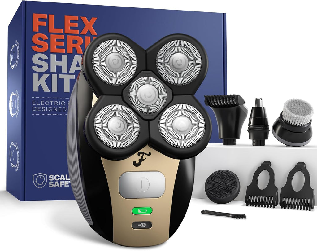 FREEDOM GROOMING The FlexSeries - Afeitadora de cabello eléctrica i...
