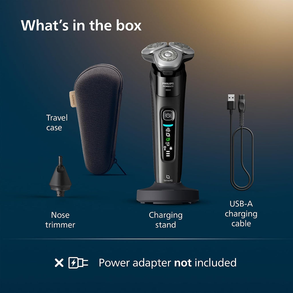 Philips Norelco Shaver i9000, afeitadora eléctrica húmeda y seca, n...