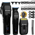BESTBOMG® BS-808A - Juego de cortapelos para hombres, recortadora y...