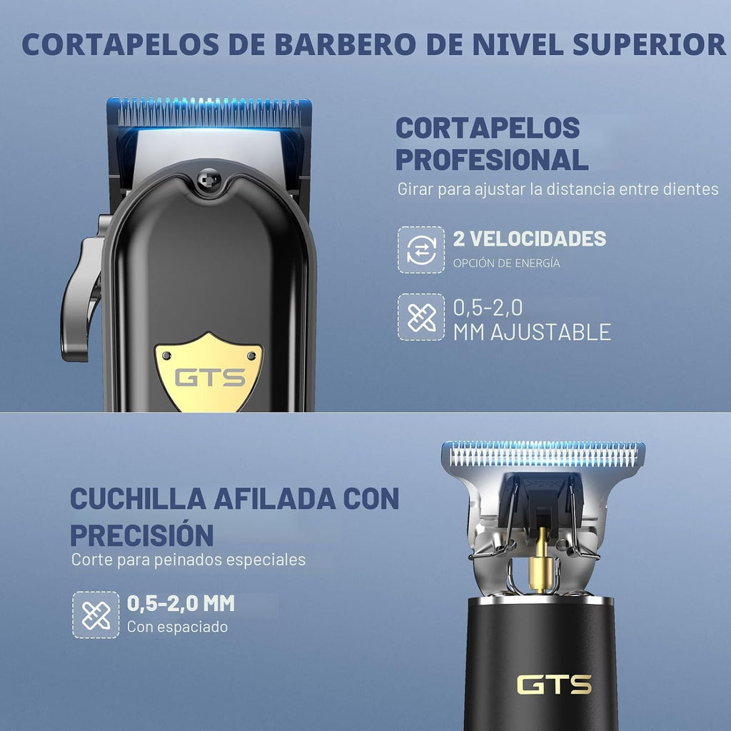 GTSPro Cortapelos para Hombres, Juego de Cortapelos y Recortadoras,...