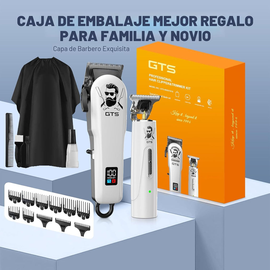 GTSPro Cortapelos para Hombres, Juego de Cortapelos y Recortadoras,...