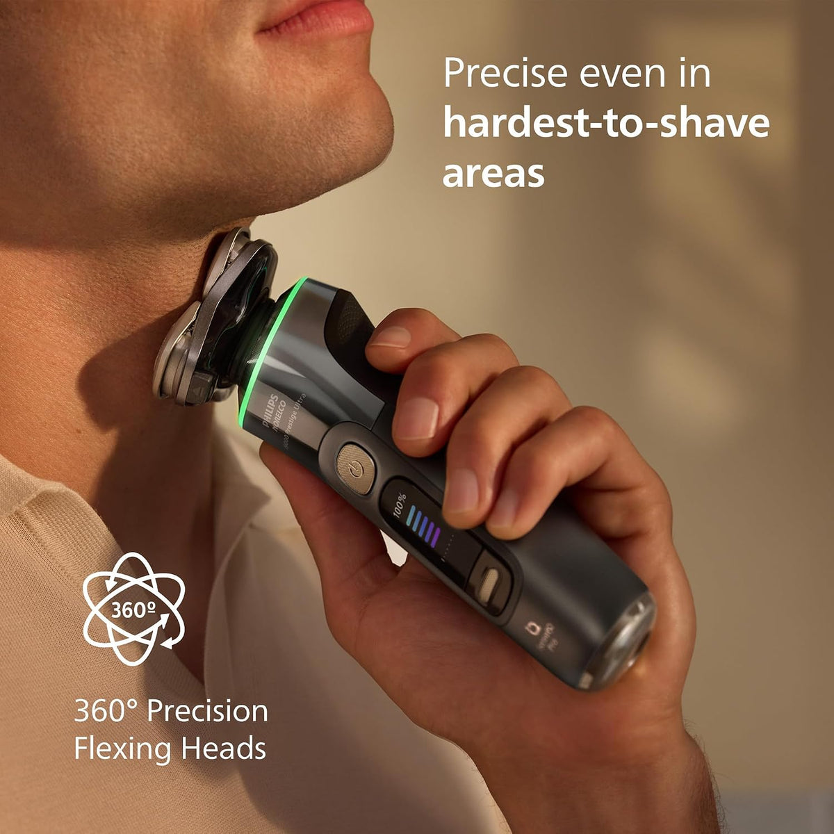 Philips Norelco Shaver i9000 Prestige Ultra, afeitadora eléctrica h...