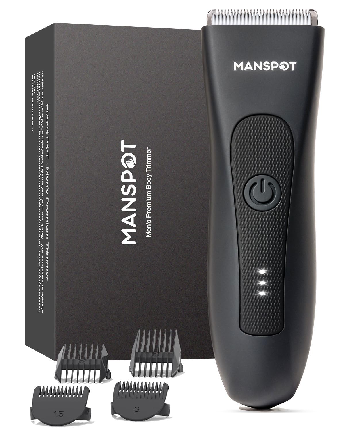 MANSPOT Manscape - Recortadora de pelo de ingle y vello púbico p\/h...