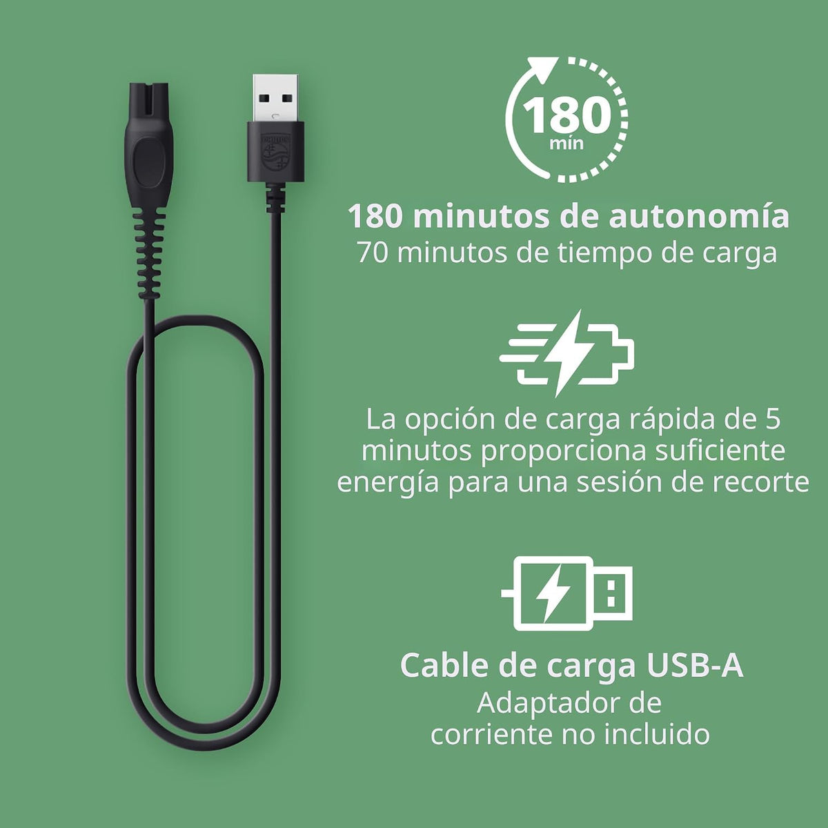 Philips Norelco Todo-en-Uno Recortadora de 18 Piezas Serie 5000 - A...
