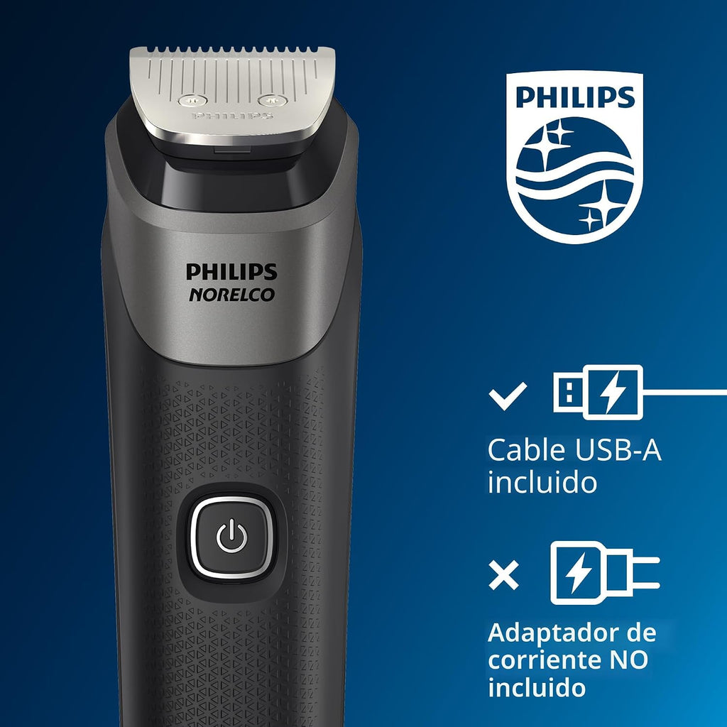 Philips Norelco Todo-en-Uno Recortadora de 18 Piezas Serie 5000 - A...